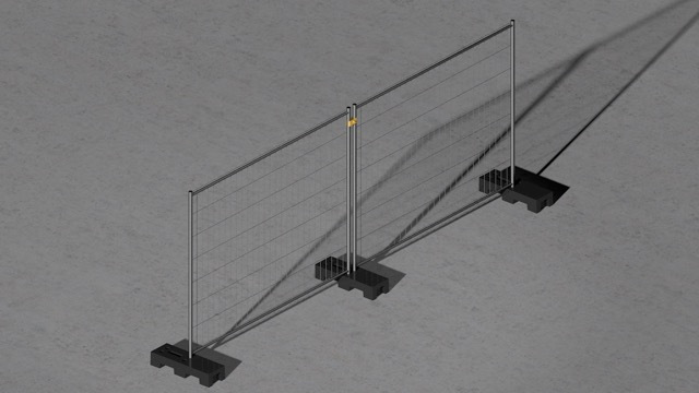 Plugin Clôtures Heras pour Vectorworks