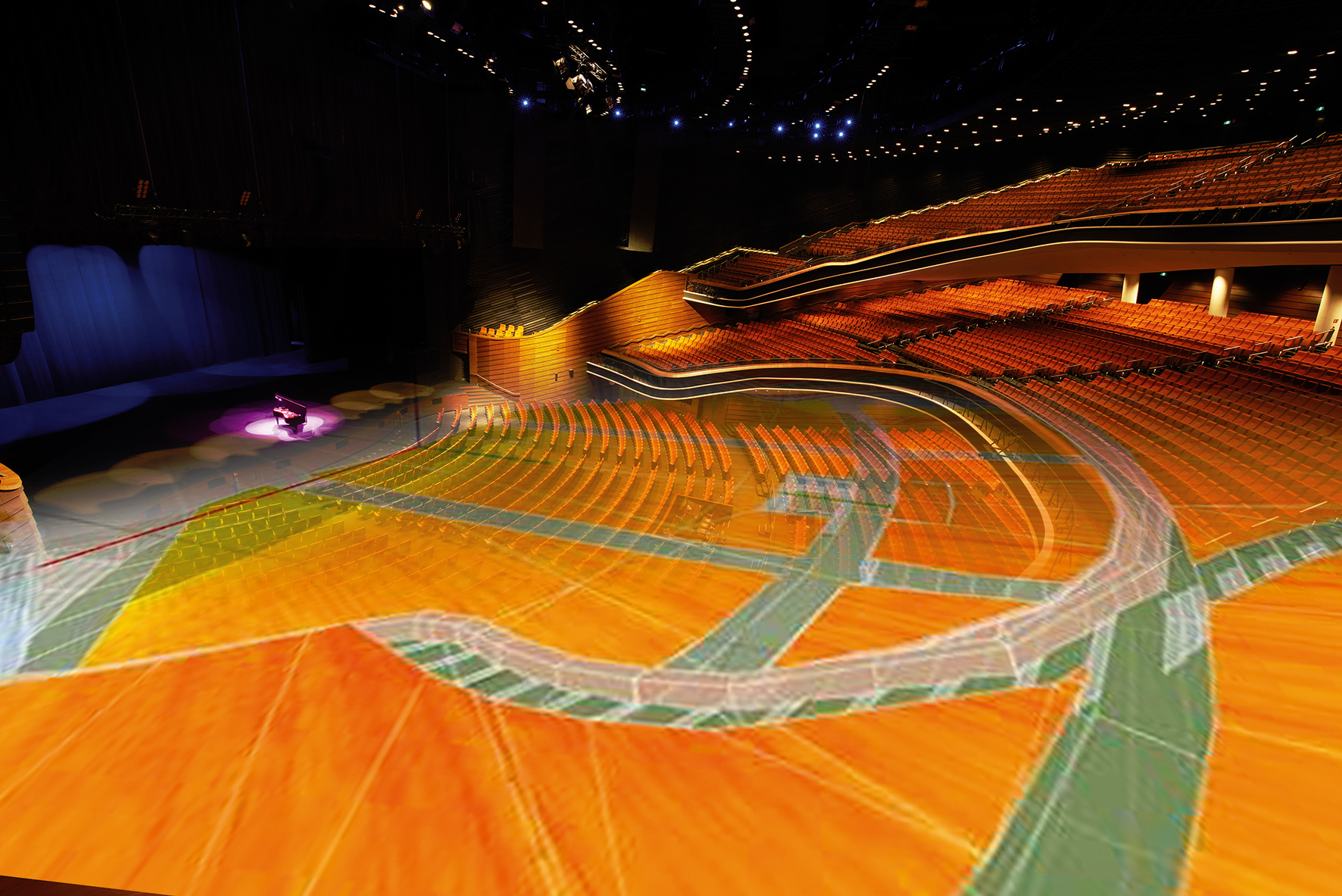 L-Acoustics Digital Construction — scan LiDAR pour SoundVision